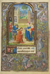 Die Enthauptung von Johannes dem Täufer